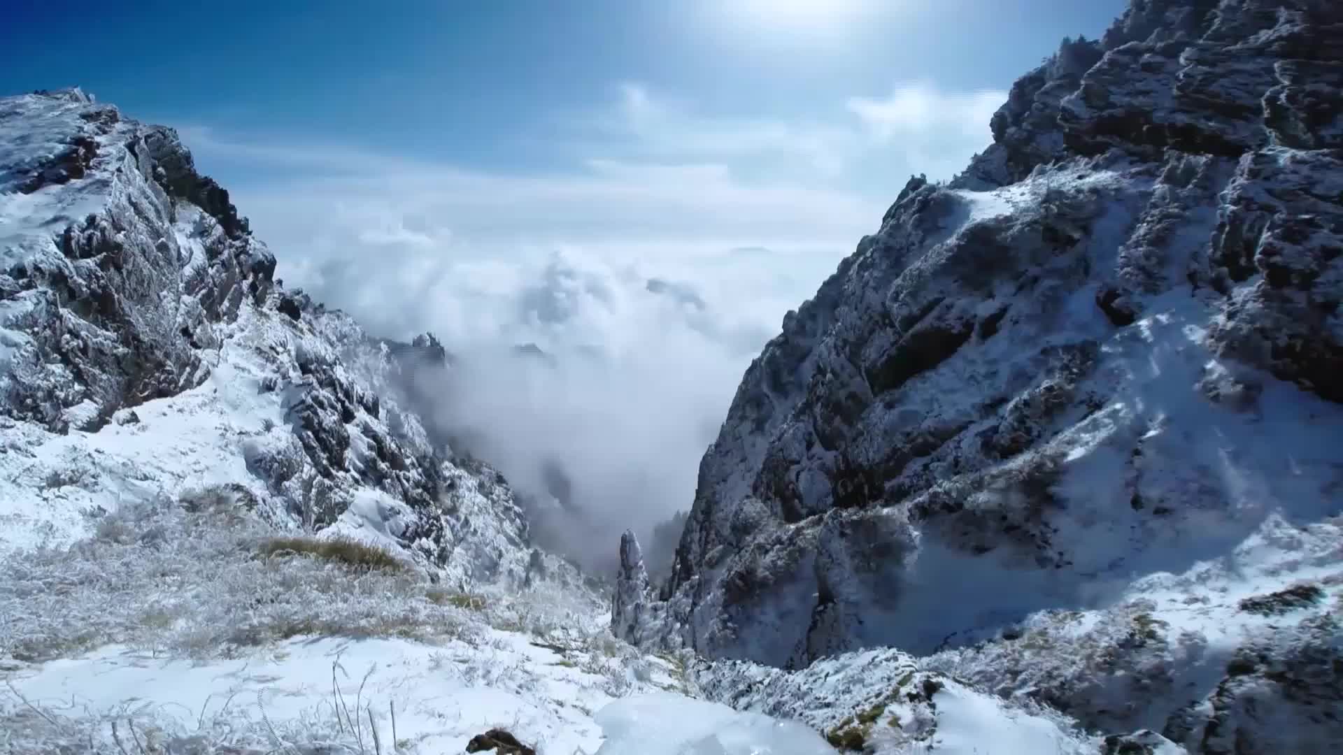 一段视频,云赏神农架雪景[责编:汤旖]