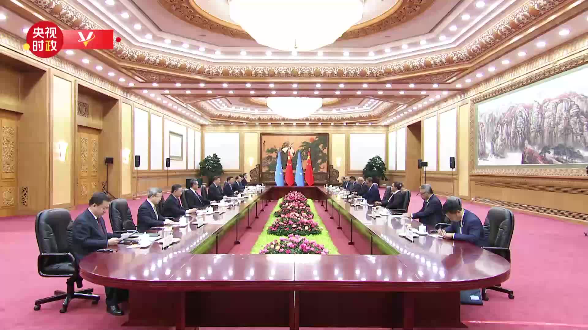 习近平：每次见到太平洋岛国的朋友 我都感到很亲切