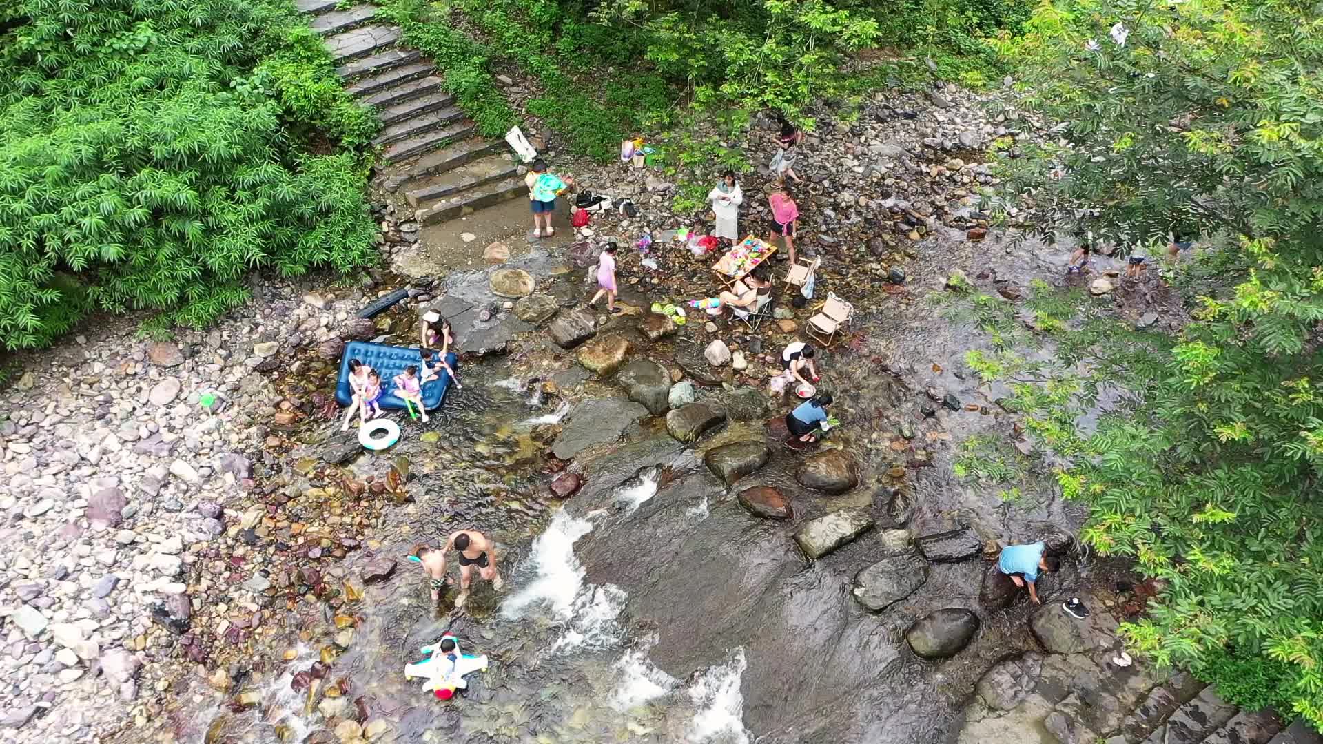 沅陵借母溪:览青山秀水 享清凉一夏