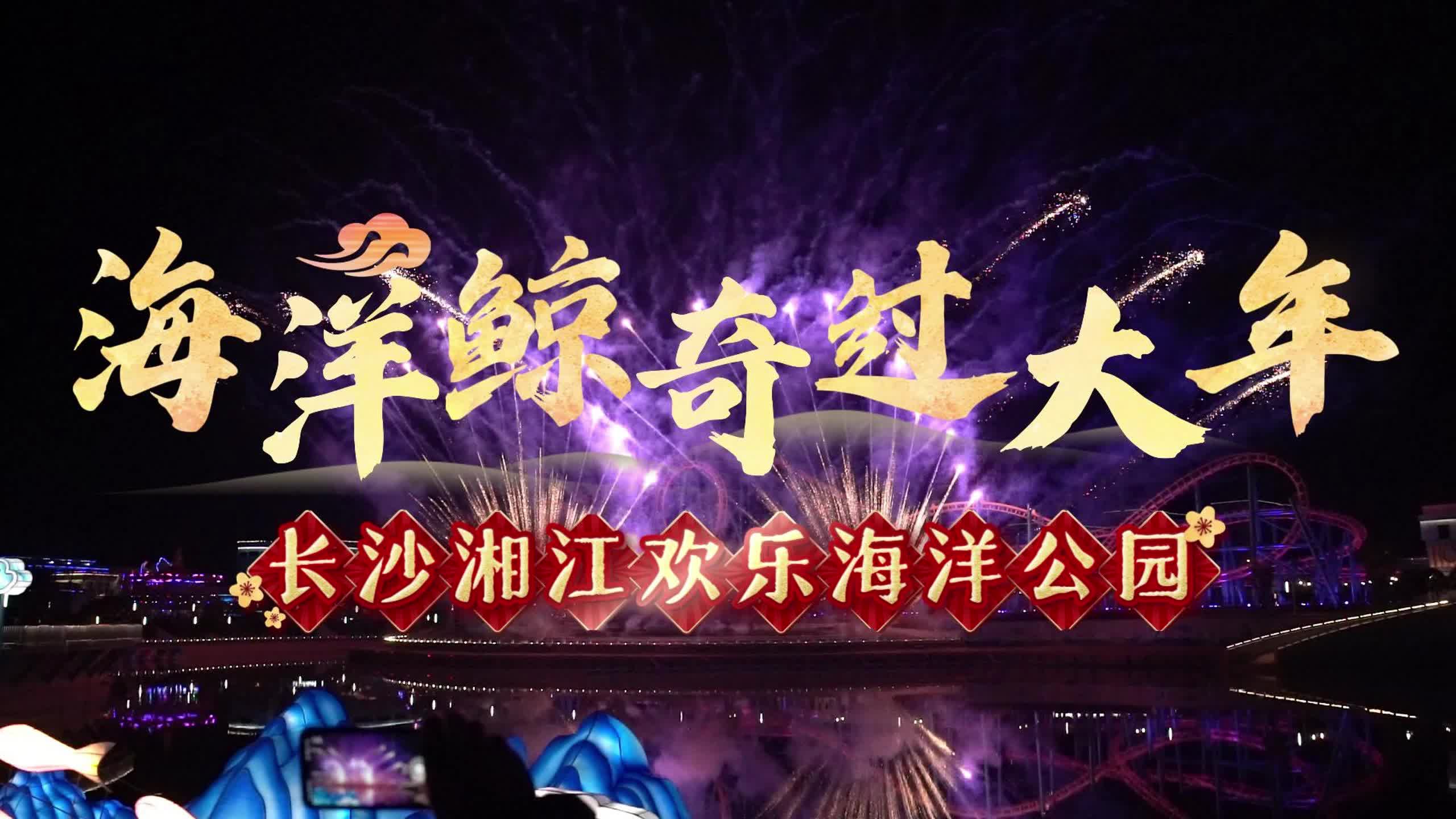 視頻 | 非遺潮玩鬧新春！長(zhǎng)沙湘江歡樂(lè)海洋“鯨”彩不停歇