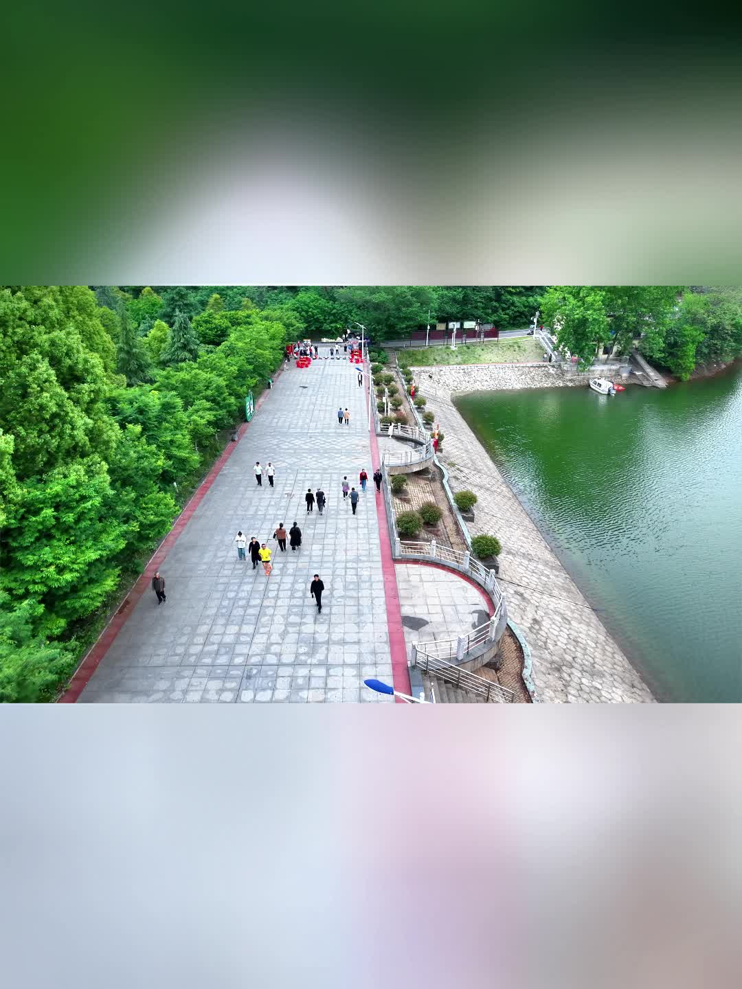【燃烧吧，卡路里③】环湖步道+清凉晚风，动在梓山湖，那叫一个爽