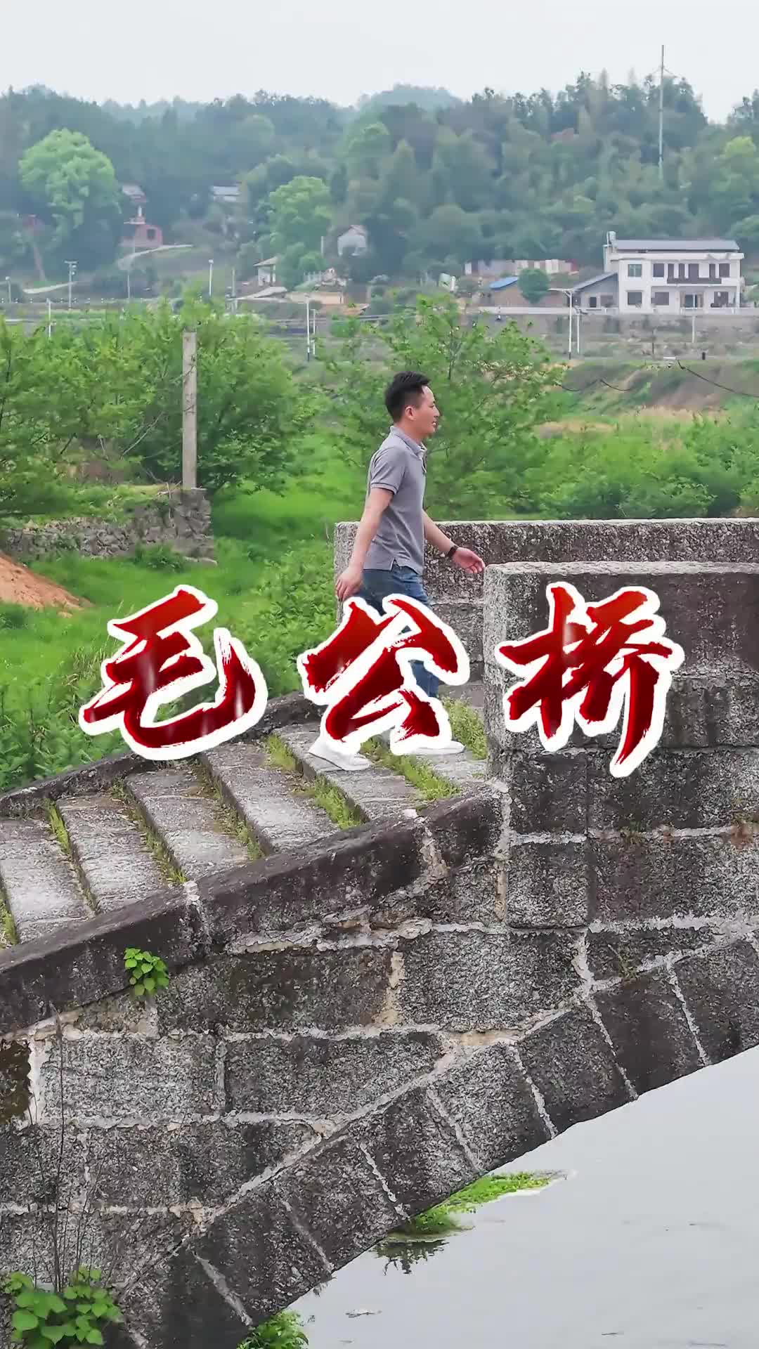 主播看三农丨宁乡建伢子：沩水之上，这座古桥的历史你了解吗