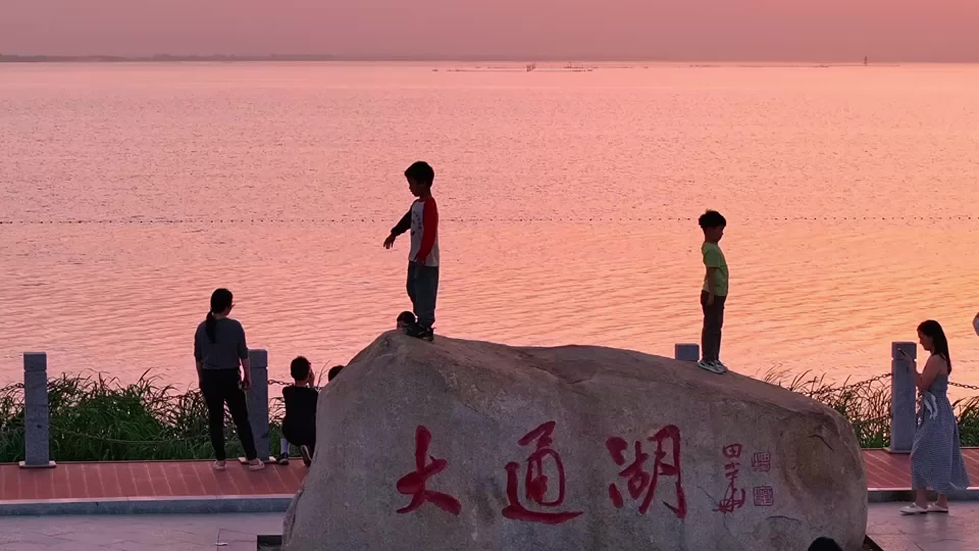 “益”味寻踪⑱|大通湖区：夕阳醉了 睡莲醒了