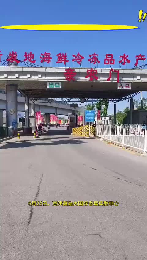 催熟住進(jìn)“高壓鍋”，京津冀最大香蕉集散中心就在新發(fā)地