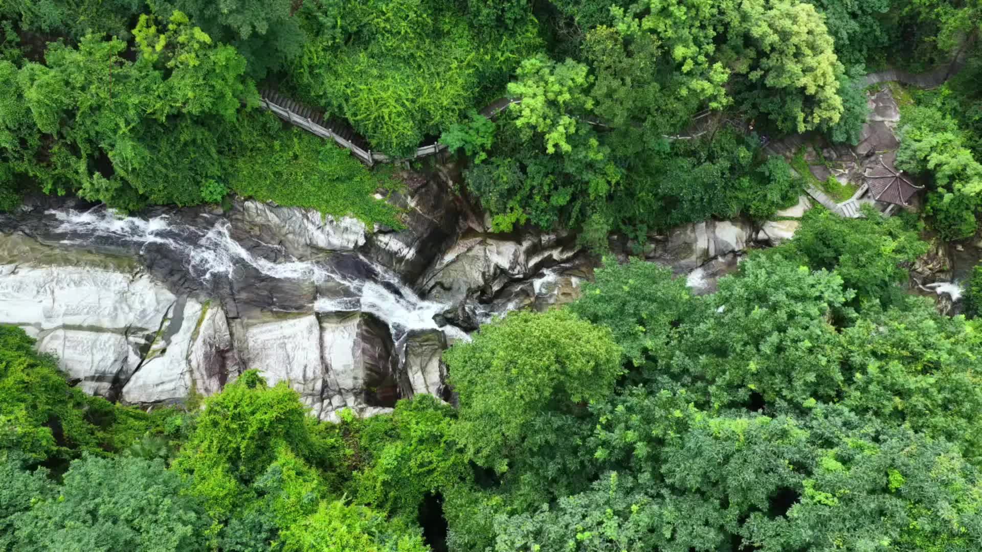 南岳梵音谷迎来最佳游览期