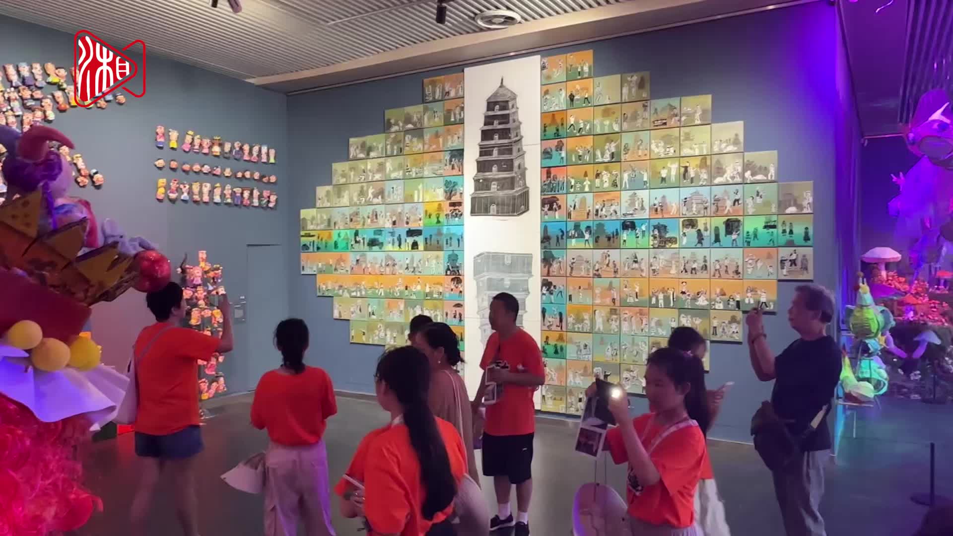 第三届湖南少儿美术作品双年展长沙开展