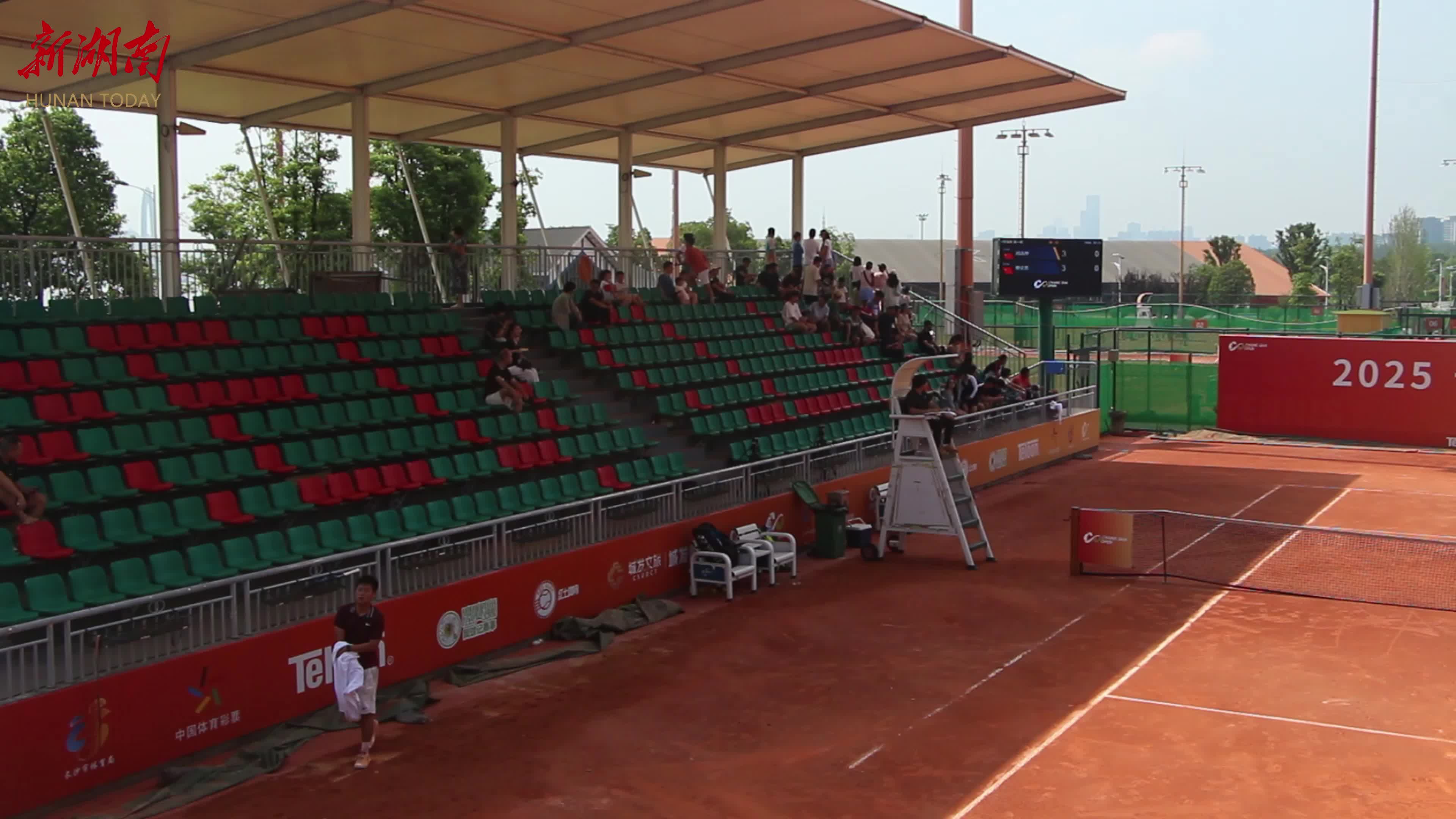 2025长沙网球公开赛首站开幕！百万奖金激战红土赛场- 体育赛事- 新湖南