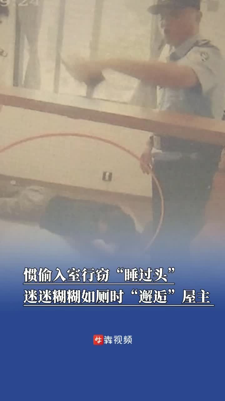 慣偷入室行竊“睡過頭”，迷迷糊糊如廁時“邂逅”屋主 
