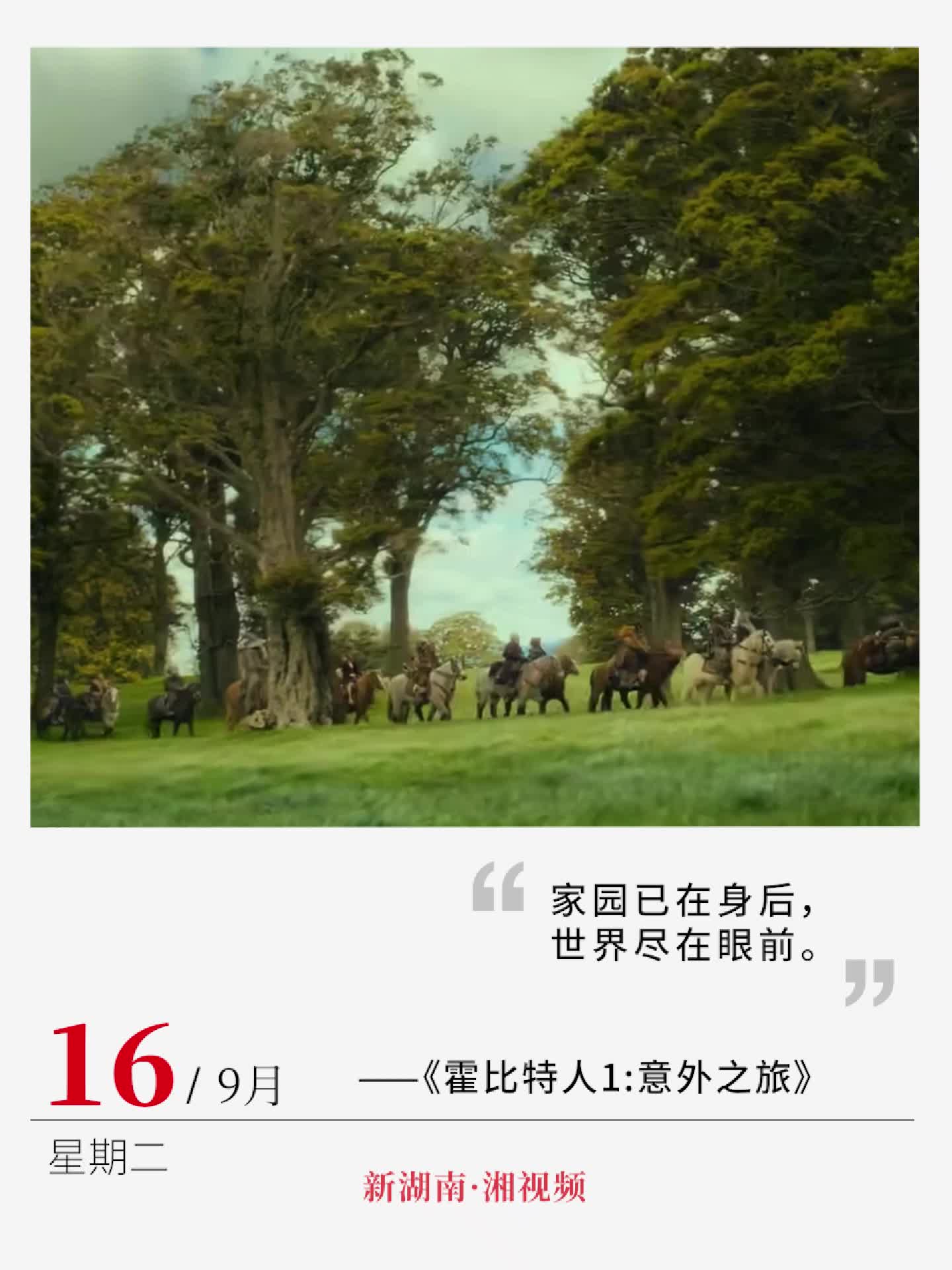 “家园已在身后，世界尽在眼前”丨电影日历