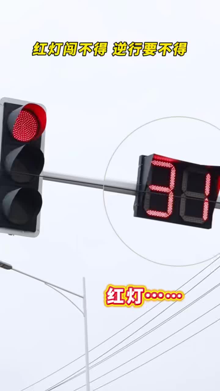 茶陵文明出行篇:红灯闯不得 逆行要不得