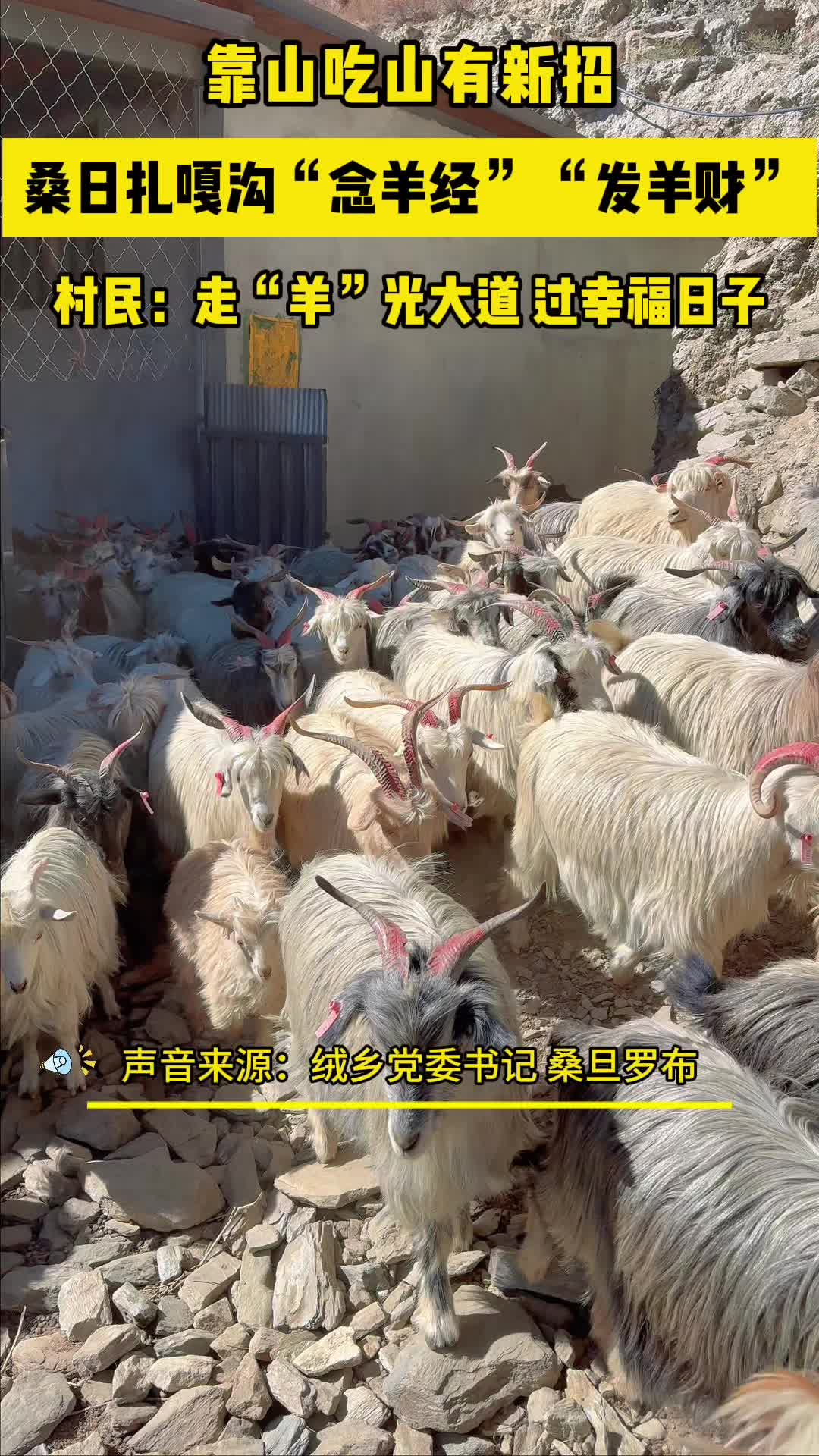 桑日有“岳”㉒丨扎嘎沟百姓日子喜洋洋