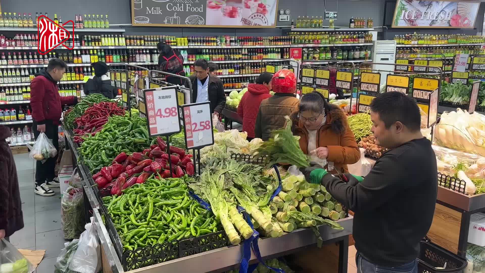 天气“冻”真格，“菜篮子”很稳