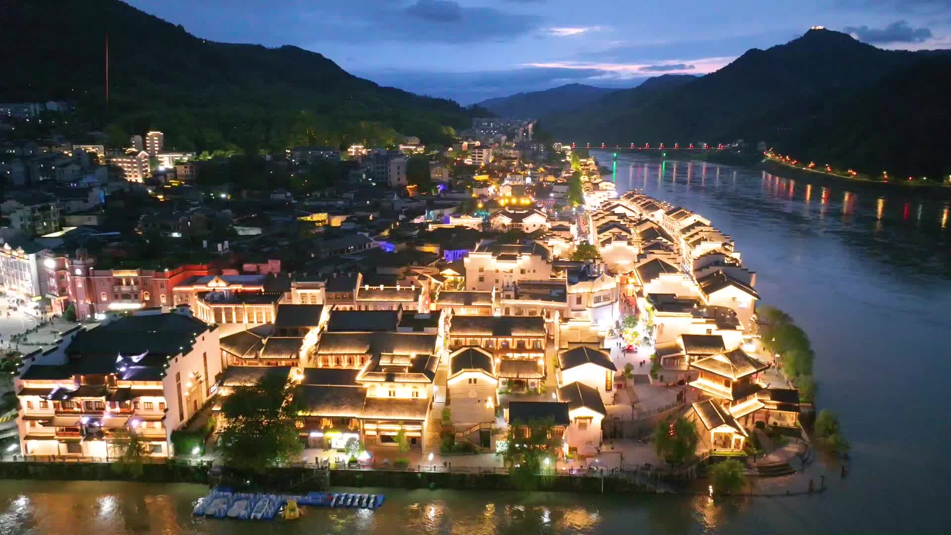 夜探洪江古商城，一眼梦回千年商埠