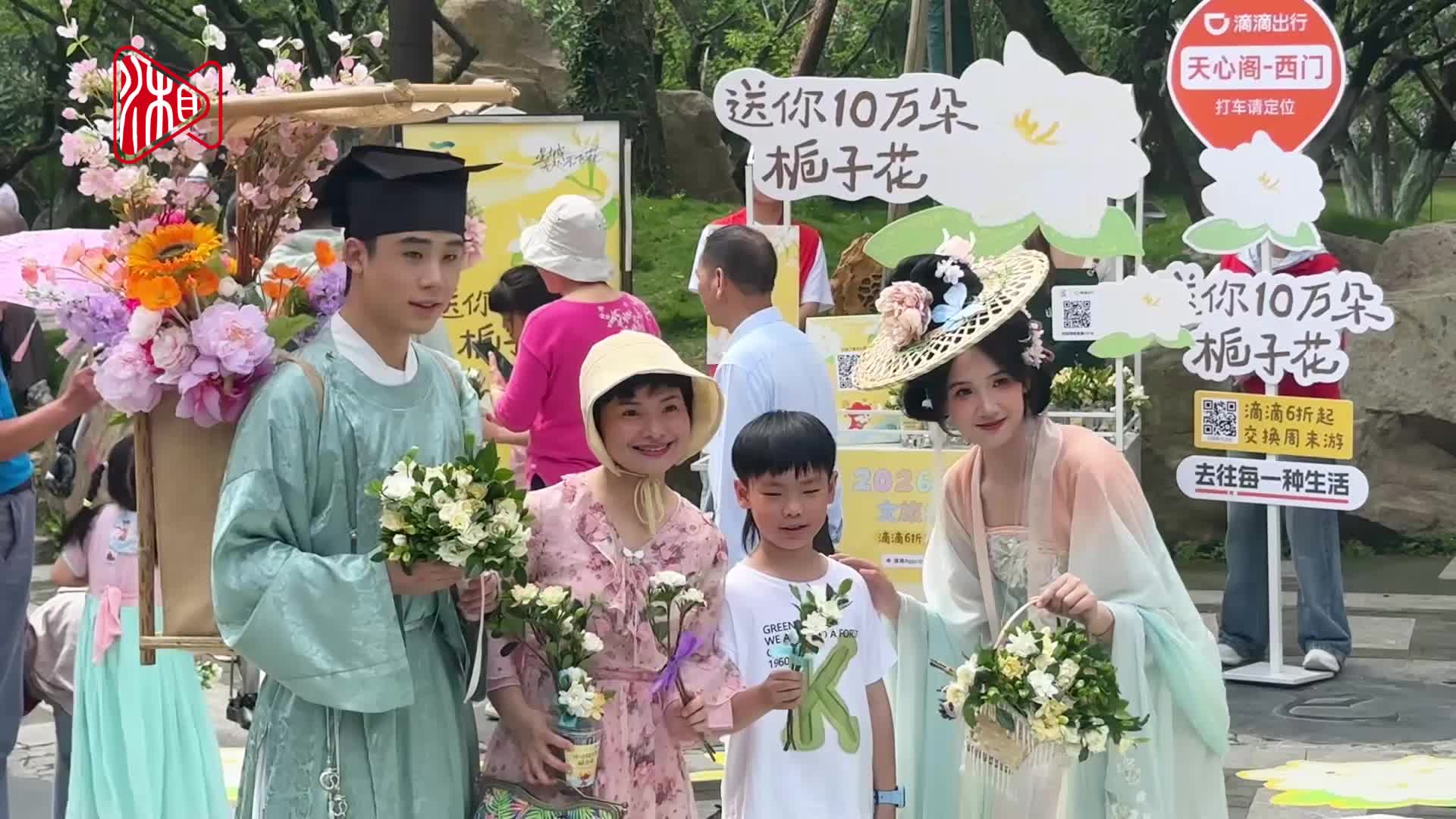 栀子花全城派送 长沙人的夏日浪漫来了
