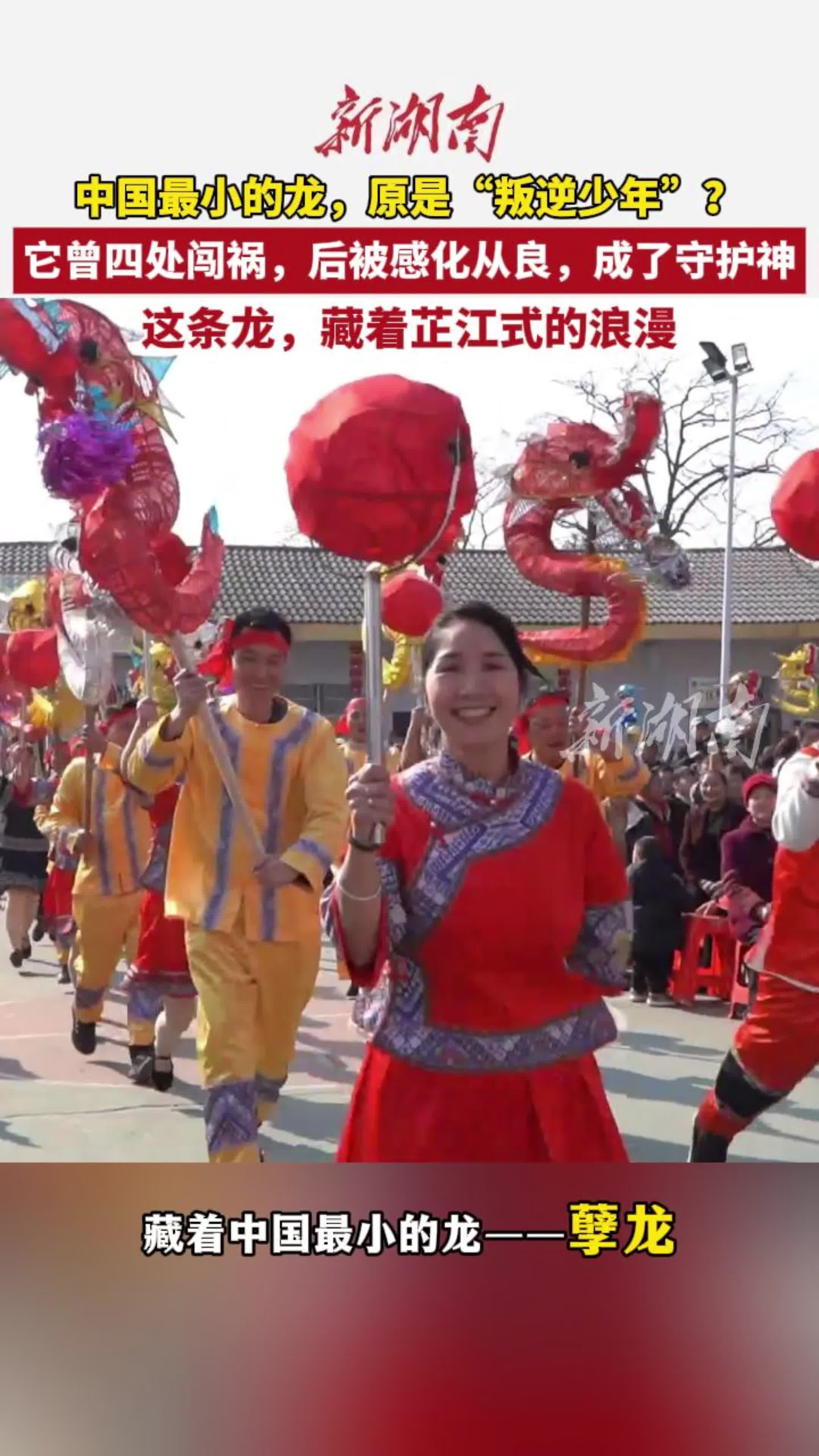 中国最小的“龙”在湖南？|文脉千秋·古城寻根