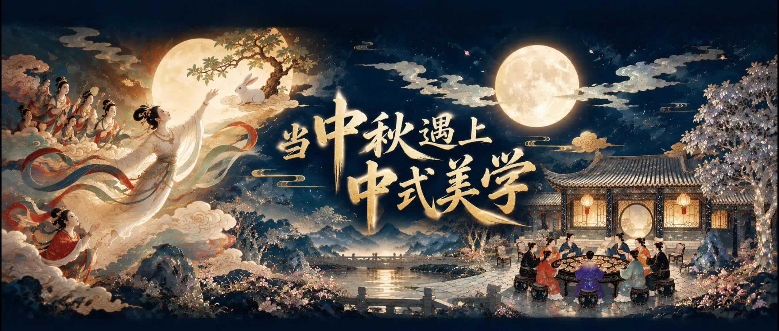当中秋遇上中式美学