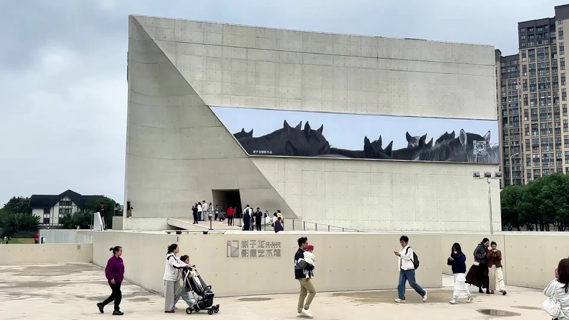 国庆走进谢子龙影像艺术馆九周年大展