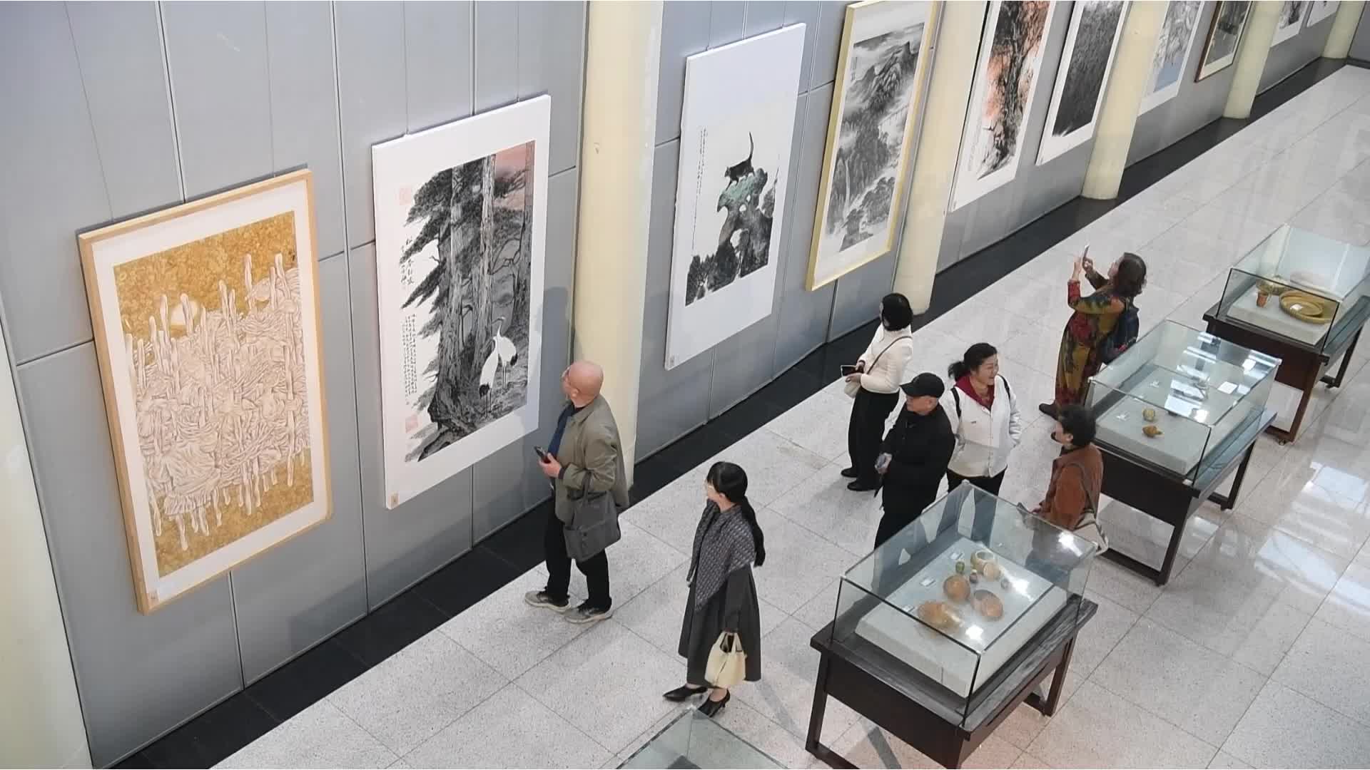 120幅中国画作品展现中部崛起的蓬勃活力