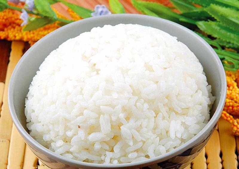 白米饭 真实图片