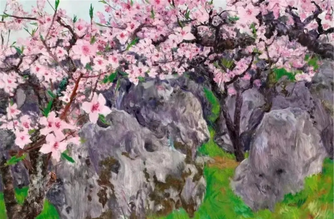 渡船坡下有渡船——读黄礼攸“新时代的桃花源”系列作品