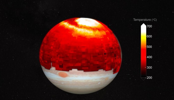科学家在木星大气层中发现壮观的行星级“热浪”