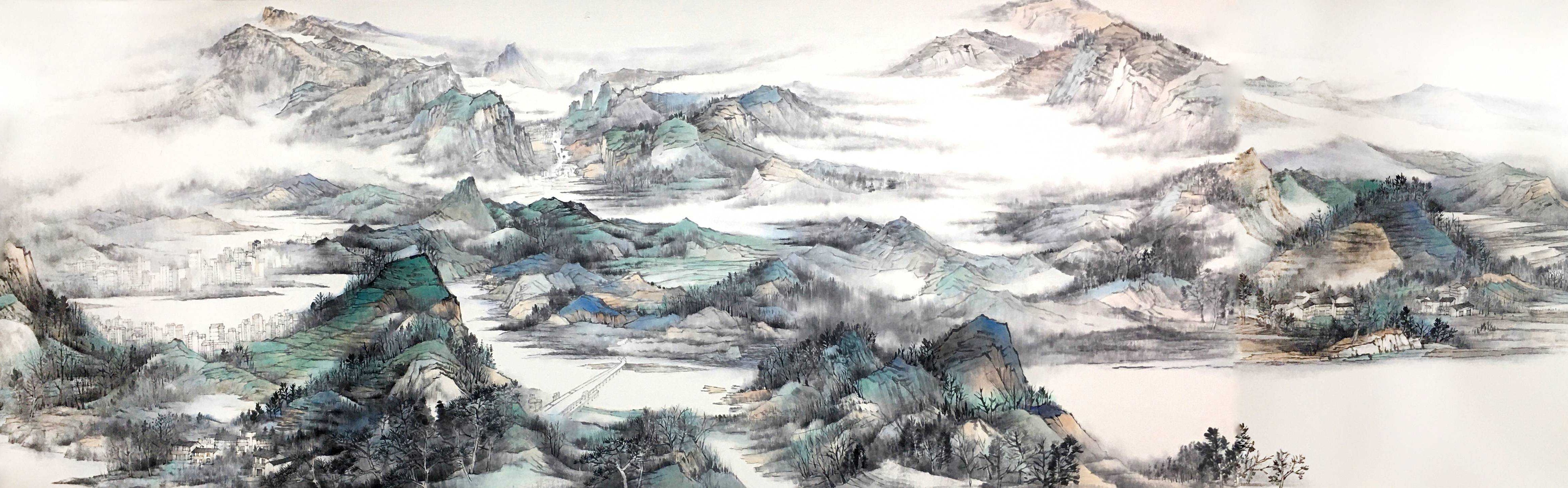 “大美潇湘”大型系列山水画展·前言