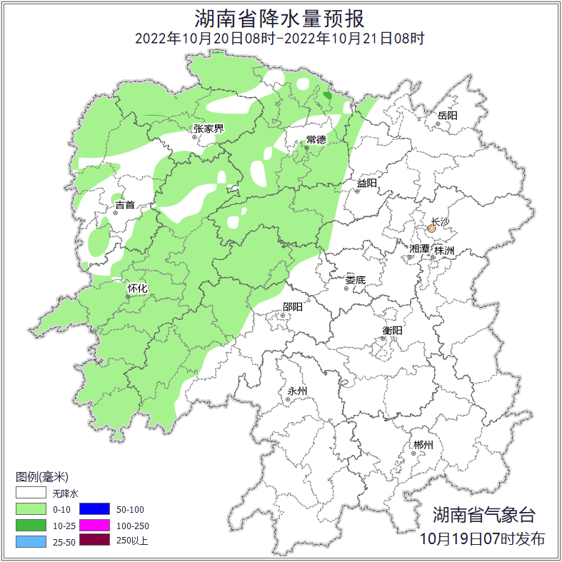 未来几天湖南的雨难以解渴...气温仍偏高