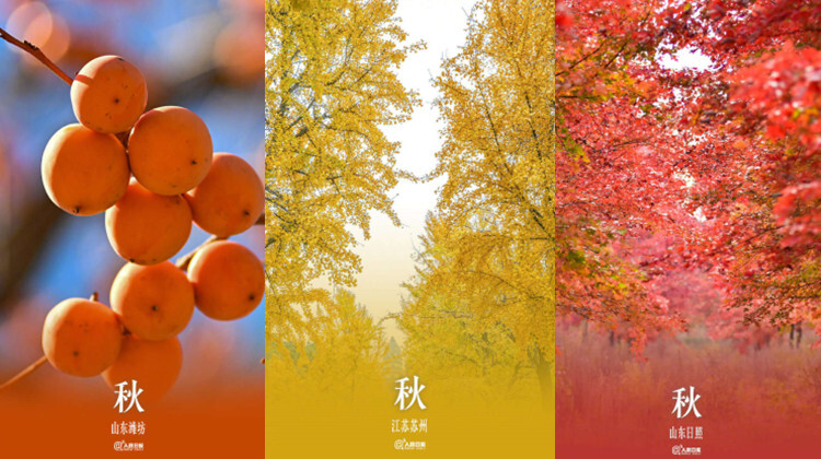 季节限定！用九宫格打开秋天的渐变色