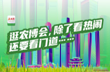 长图丨逛农博会，除了看热闹，还要看门道……