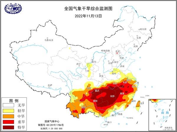 解渴雨来了！南方扭转久旱少雨局面 江南等地气象干旱有望缓解