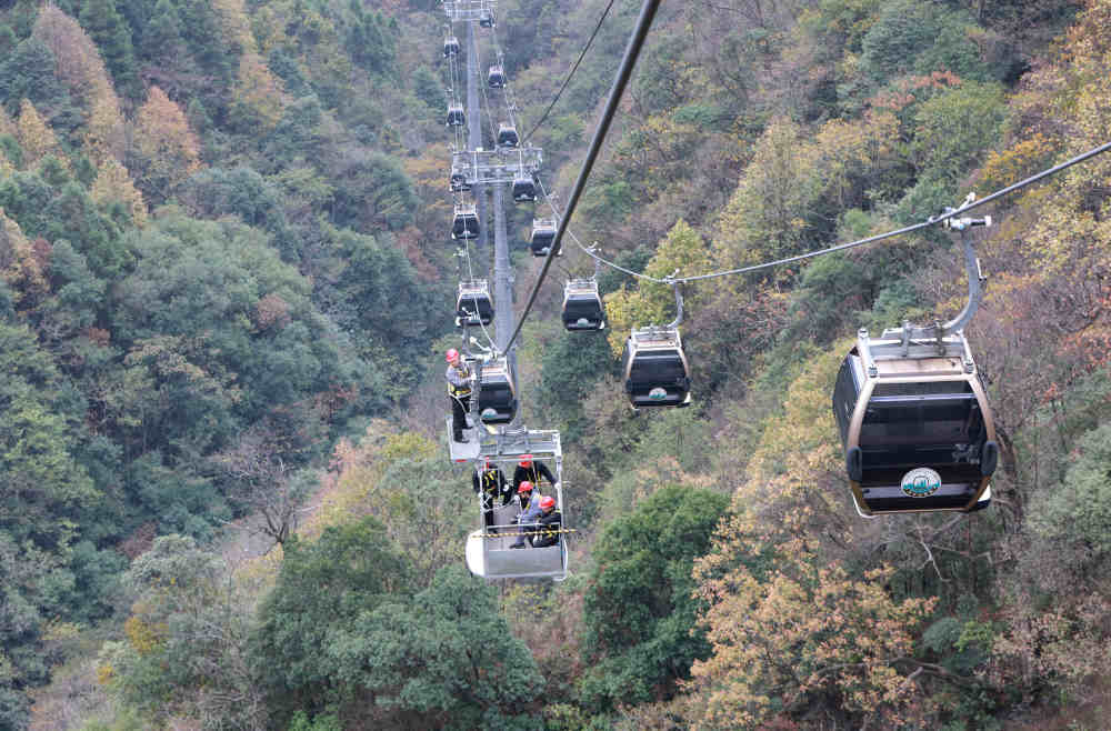 湖南张家界索道年检保安全