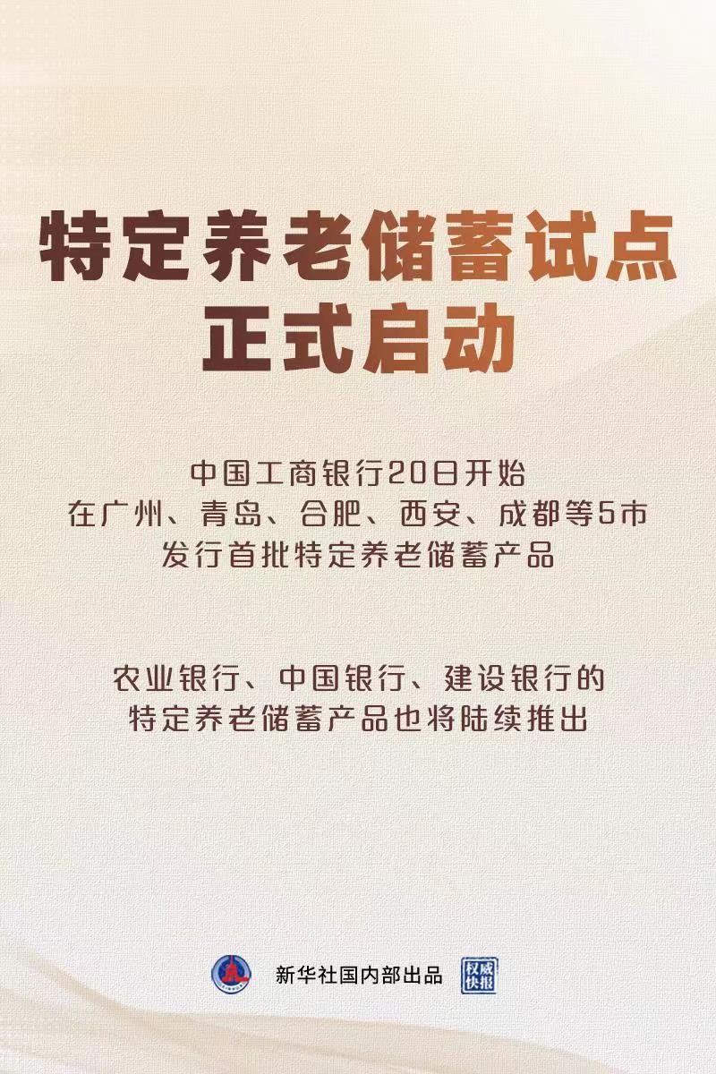 特定养老储蓄试点正式启动_邵商网