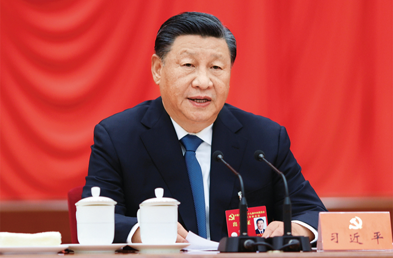 在党的十九届七中全会第二次全体会议上的讲话
