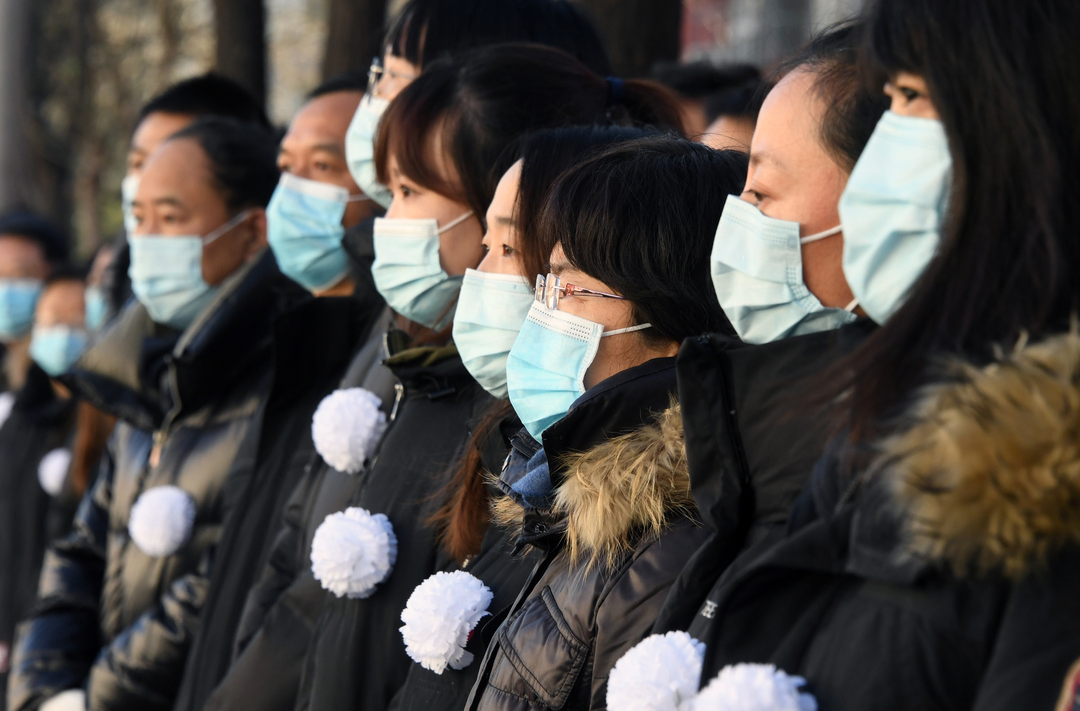 送别江泽民同志