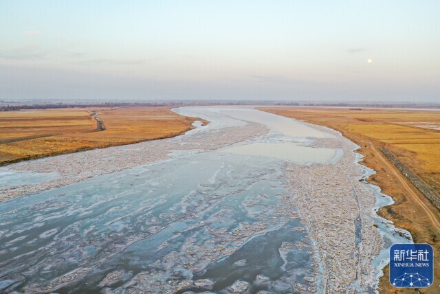 冰封黄河