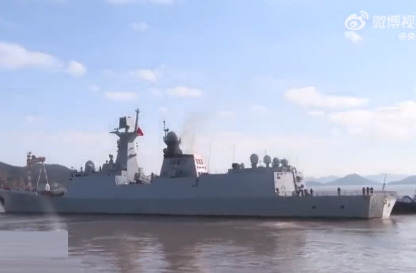 中俄海上联演按照紧急集结、联合行动、分航撤收3阶段进行