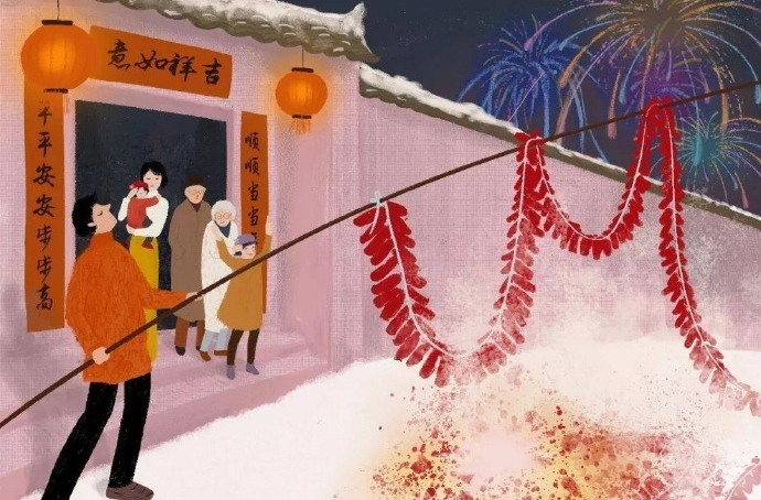 散文|除夕夜的火，元宵夜的灯