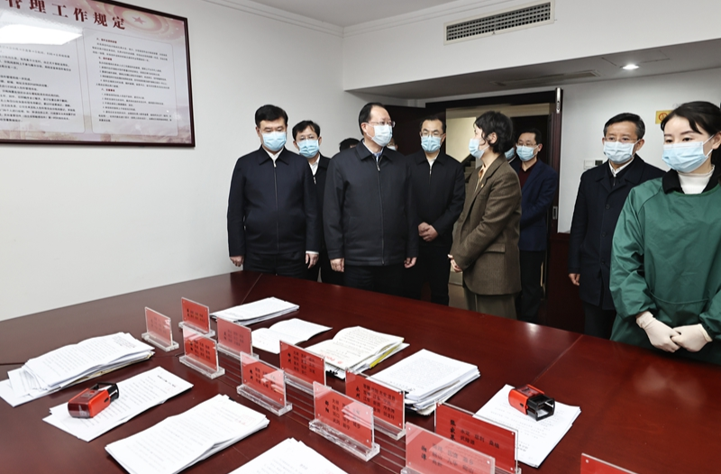 毛伟明在省信访局慰问调研：为民解难 为党分忧 以高质量工作助推高质量发展