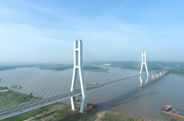 (南益高速南洞庭特大桥.