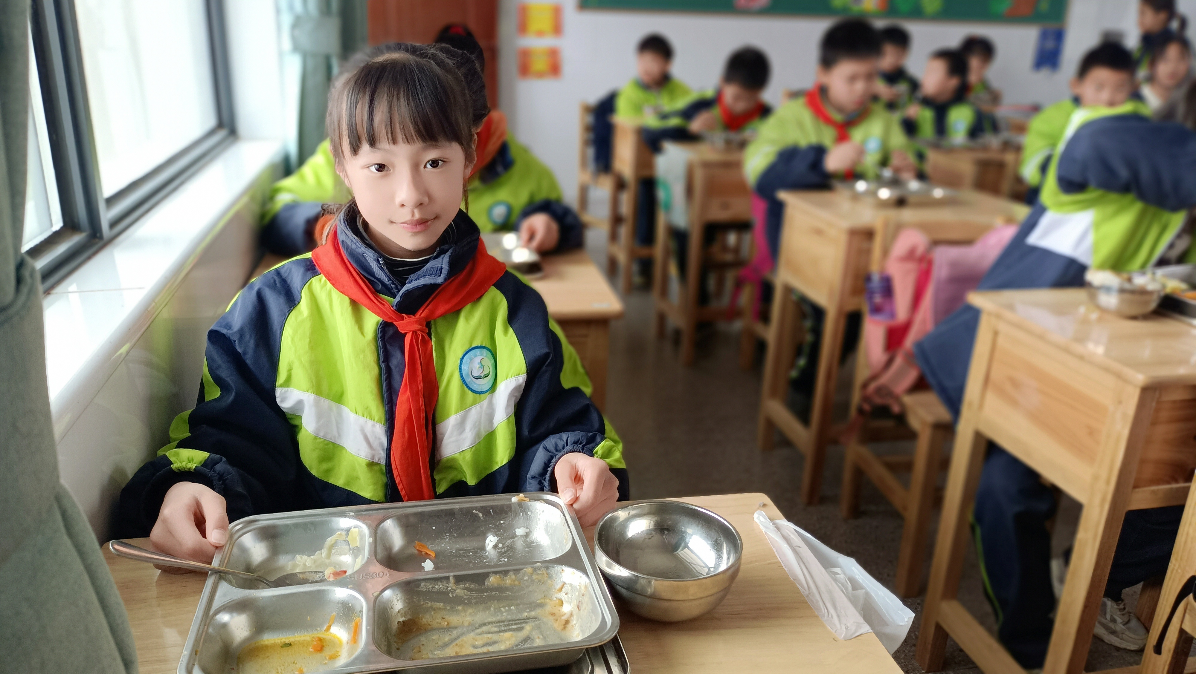 长沙市天心区北塘小学:践行光盘行动 不负美好食光 