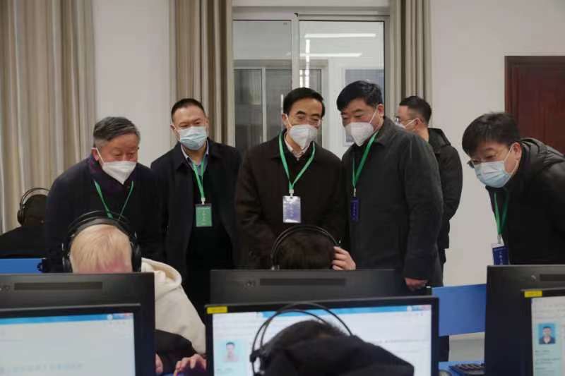 67重磅全国盲人医疗按摩人员考试湖南辖区今日开考中国残联巡考
