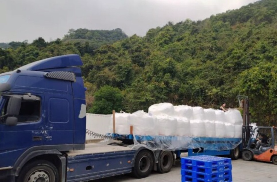 湖南首次向香港出口盐产品