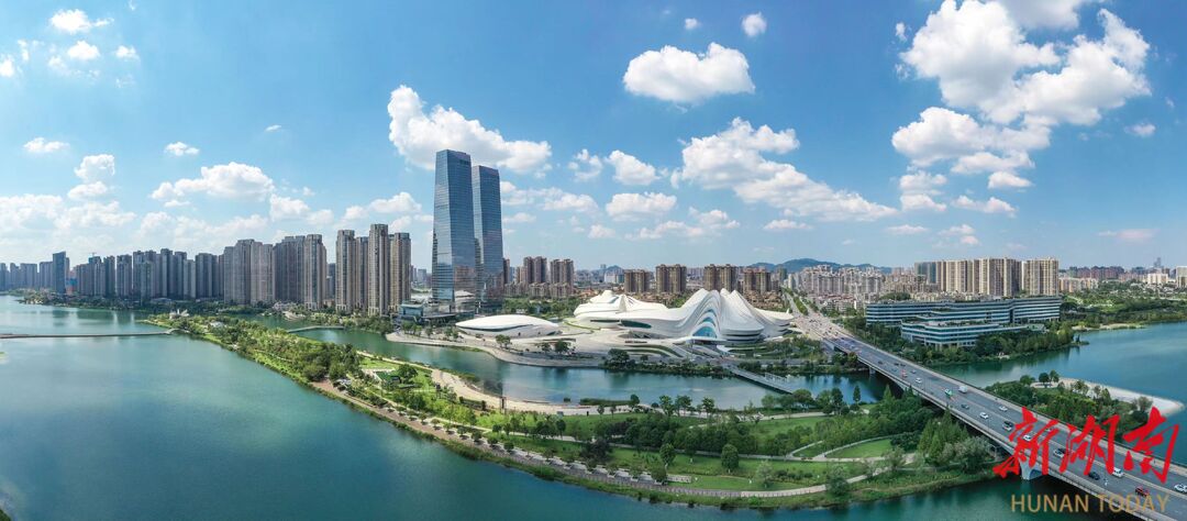 梅溪湖片区:长沙新经济心脏区域