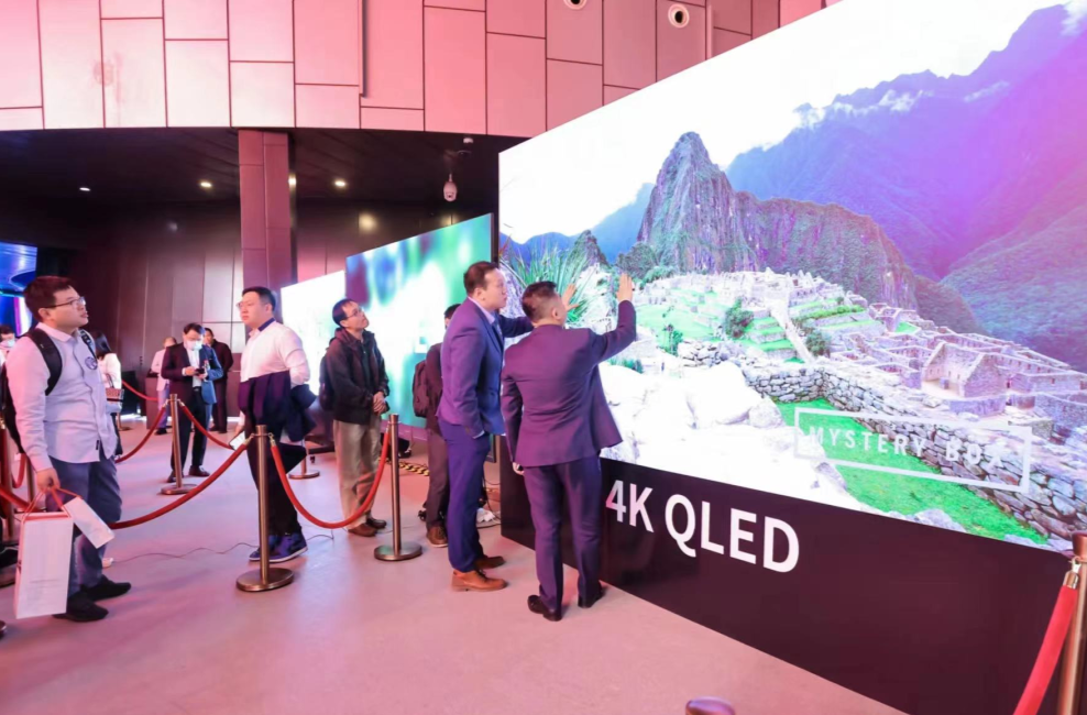 利亚德首发QLED 4K直显大屏，再次“剧透”显示未来