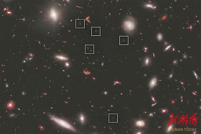 韦布发现迄今最遥远星系团
