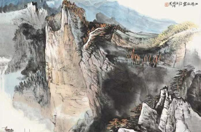湘江周刊·封面丨“真境逼而神境出”——曾晓浒的山水画