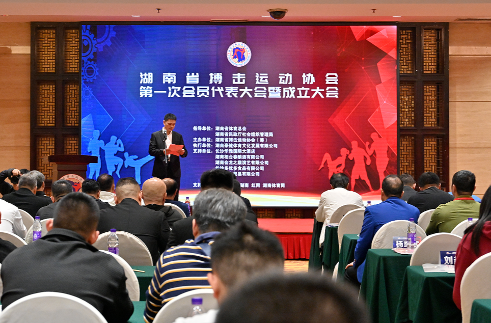 体育强省好声音｜省本级体育类协会再添新成员 湖南搏击运动协会成立
