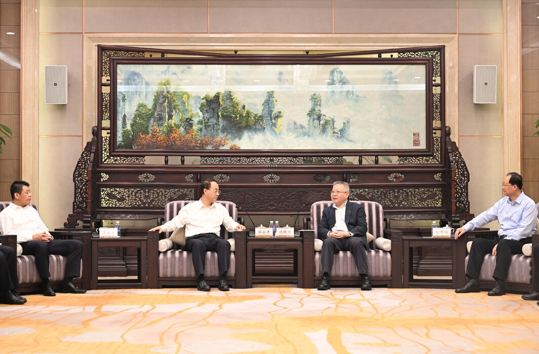 沈晓明毛伟明会见孙永才一行