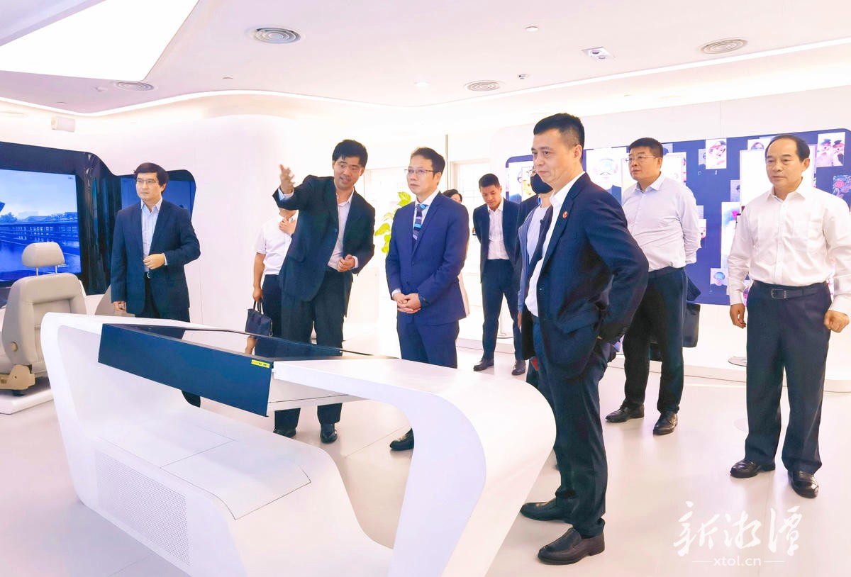 胡贺波率队考察中华煤气、商汤科技 - 湘潭 - 新湖南