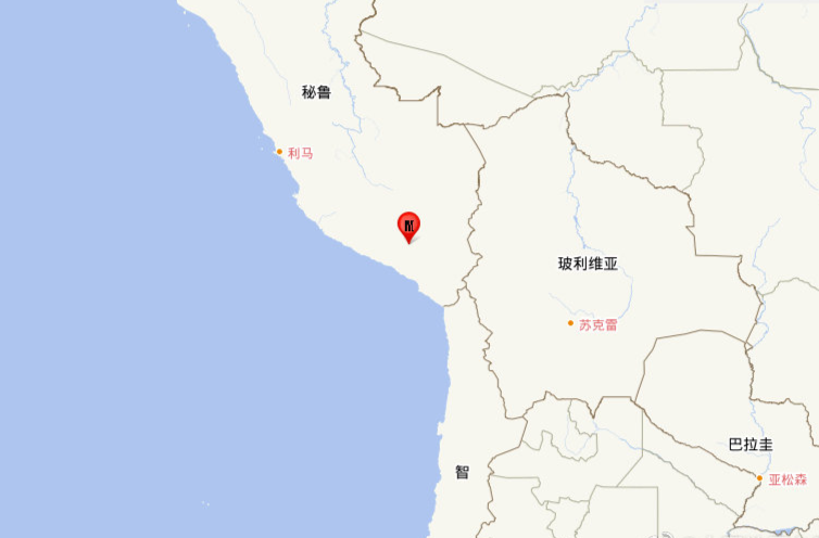秘鲁发生5.3级地震